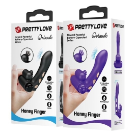 Вибронасадка на палец Pretty Love Orlando