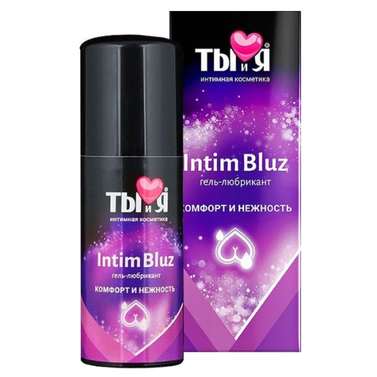 Анальная гель-смазка Intim Bluz