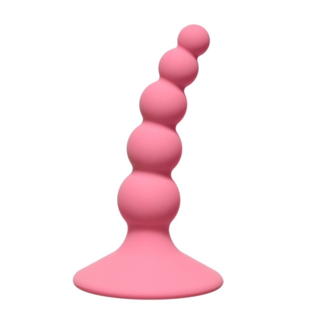 Анальная пробка Ribbed Plug, 10 см