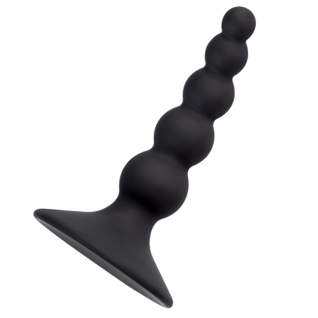 Анальная пробка Ribbed Plug, 10 см