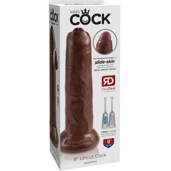 Фаллос King Cock 9&quot; Uncut, Pipedream