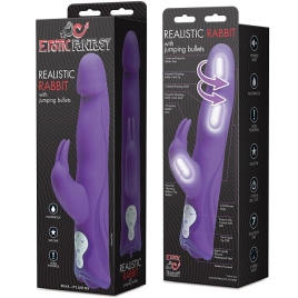 Вибратор Erotic Fantasy Realistic Rabbit